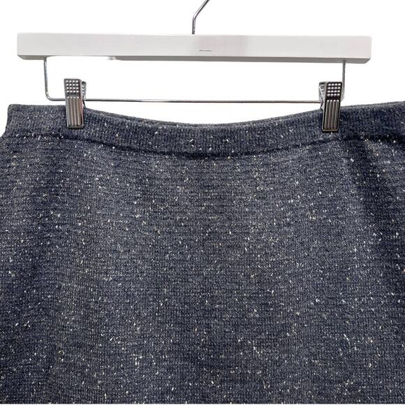J.Jill Womens Size Small Pull On Sweater Knit Mini Skirt Heathered Gray - Picture 6 of 10